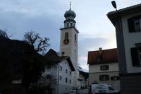 Die kath. Kirche in Thusis