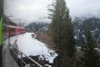 Auf der Fahrt nach Arosa