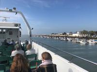 Unsere Eberhardt-Gruppe auf dem Katamaran nach Cádiz