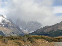 Wanderung zum Aussichtspunkt de las Torres in Torres del Paine Nationalpark in Chile