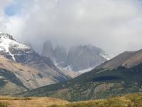 Wanderung zum Aussichtspunkt de las Torres in Torres del Paine Nationalpark in Chile