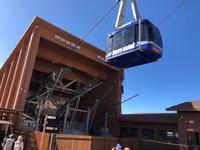 Seilbahn-Fahrt bei gutem Wetter zum Vulkan Teide
