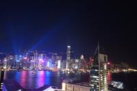 Die Lichtershow Symphony of Lights in Hongkong