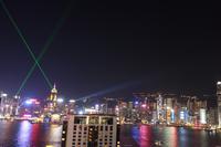 Die Lichtershow Symphony of Lights in Hongkong