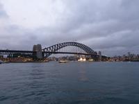 Die Harbour-Brücke, ehemalige Wahrzeichen Sydneys