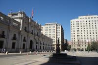 Palacio de La Moneda in Santiago de Chile