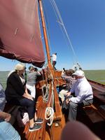 Zeesbootfahrt auf dem Saaler Bodden