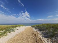 Dierhagen-Strand am Morgen der Abreise 