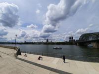 Flusskreuzfahrt A-ROSA • Der Rhein während der Stadtrundfahrt in Köln