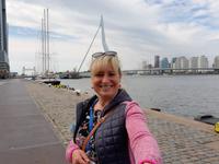 Flusskreuzfahrt mit A-ROSA FLORA • Reisebegleiterin Franzi in Rotterdam