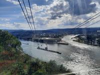 Flusskreuzfahrt mit A-ROSA FLORA • Blick auf das Deutsche Eck mit Rhein und Mosel in Koblenz