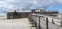 am Strand von St. Peter Ording