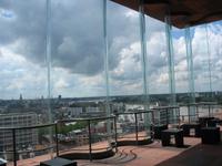 Blick vom MAS auf Antwerpen