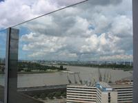 Blick vom MAS auf den Hafen