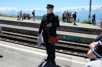 Der Konduktor, der uns begleitet