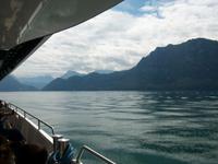 Mit dem Schiff auf dem Vierwaldstättersee 