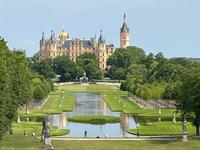 Blick auf den Landtag Mecklenburg Vorpommerns