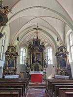 St. Sebastian innen, Ramsau