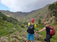 Wanderung im  Naturpark Comapedrosa zur gleichnamigen Schutzhütte