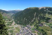 Aussichtspunkt Mirador Roc Del Quer bei Canillo in Andorra