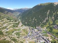 Aussichtspunkt Mirador Roc Del Quer bei Canillo in Andorra