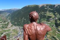 Aussichtspunkt Mirador Roc Del Quer bei Canillo in Andorra