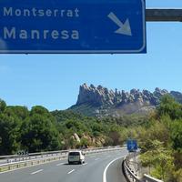 Montserrat Bergwelt in Spanien