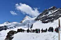Gletscher am Jungfraujoch