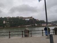 Festung Ehrenbreitstein im Nebel