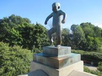 Oslo Vigeland Park kleiner Trotzkopf