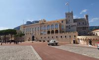 Das Schloß der Grimaldis in Monaco
