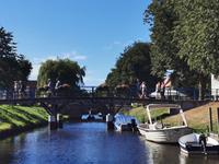 Friedrichstadt vom Wasser aus