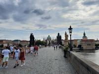Städtereise Prag - Karlsbrücke mit Blick zum Altstädter Brückenturm