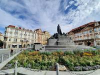 Städtereise Prag - Altstädter Ring mit Jan Hus-Denkmal