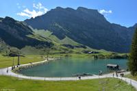 Wanderung um den Trübsee (See-Niveau etwa 1.780 m)