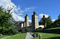 Brig - Stockalperpalast an der Alten Simplon(pass)straße