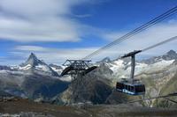 Rothornbahn in Richtung Station Blauherd