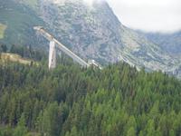 Hohe Tatra: Štrbské Pleso: Blick auf die Schanze