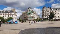 Orleans, Place Martroi mit dem Denkmal der Jeanne d'Arc