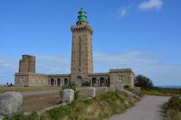 Blick auf neuen Leuchtturm