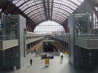 Antwerpen - Bahnhof, Blick in den Tunnel