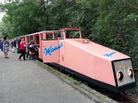 Fahrt mit der Liliputbahn
