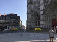 Nach ihrem leider nicht zu besichtigen - die Kathedrale von Nantes