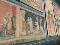 Wandteppiche im Schloss von Angers