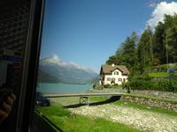 Puschlaver See mit Berninagruppe