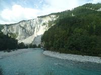Rheinschlucht, Felssturz von Flims