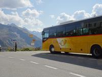 Grimselpass, Postbus mit vorherigem Posthorn