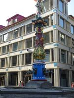 Luzern, Fritschibrunnen - Fastnachtsbrunnen (errichtet 1918)