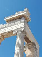 Ionische Kapitelle am Erechteion Tempel