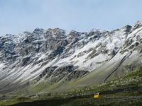 Fahrt über den Flüelapass